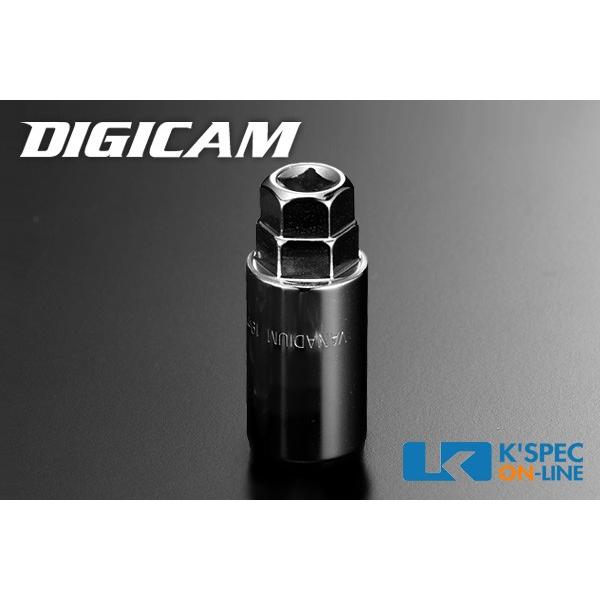 DIGICAM アルミレーシングナット用 6角ソケット（ソフトライナー付き）_[AN6SOCKET] | 