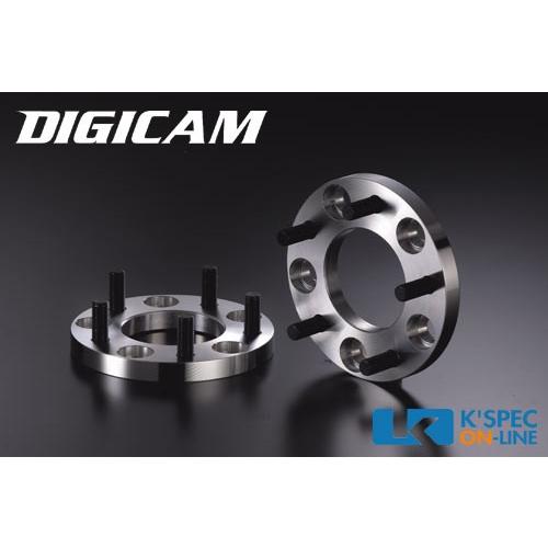 DIGICAM 鍛造ワイドトレッドスペーサー P.C.D.100-4H/5H-15mm(P1.5)_[D 