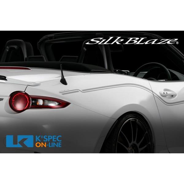 ロードスター ND5RC H27.5〜 SilkBlaze デコライン シルバーメタリック シルクブレイズ DECO-RS-SIL |  カー用品のホットロードタイヤ SilkBlaze デコライン【NDロードスター】メタリックカラー_[DECO-RS-metalic]