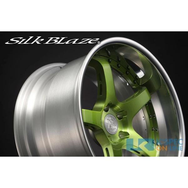 SilkBlaze FAVORE 極鍛 アルミホイール 18×9.5J -3 5H/114.3 φ73_[GOKU