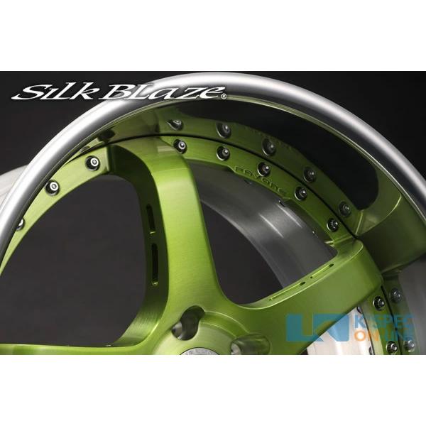 SilkBlaze FAVORE 極鍛 アルミホイール 18×9.5J -3 5H/114.3 φ73_[GOKU