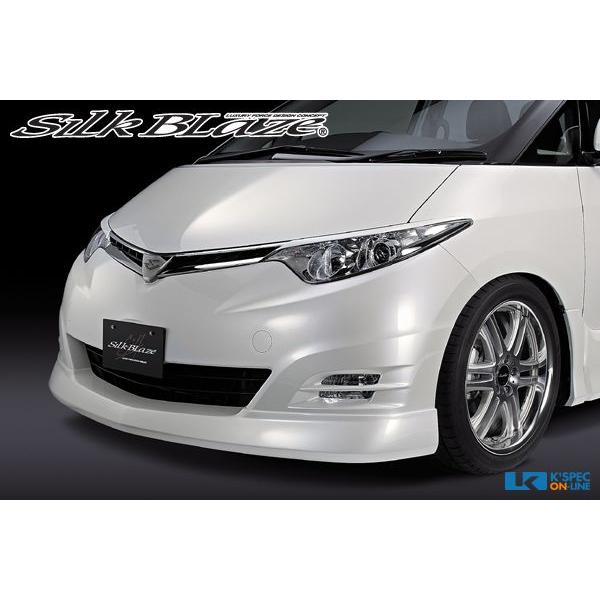 SilkBlaze リップスポイラー【未塗装】50系エスティマ アエラス前期_[SB-A-ES50-FL] | 