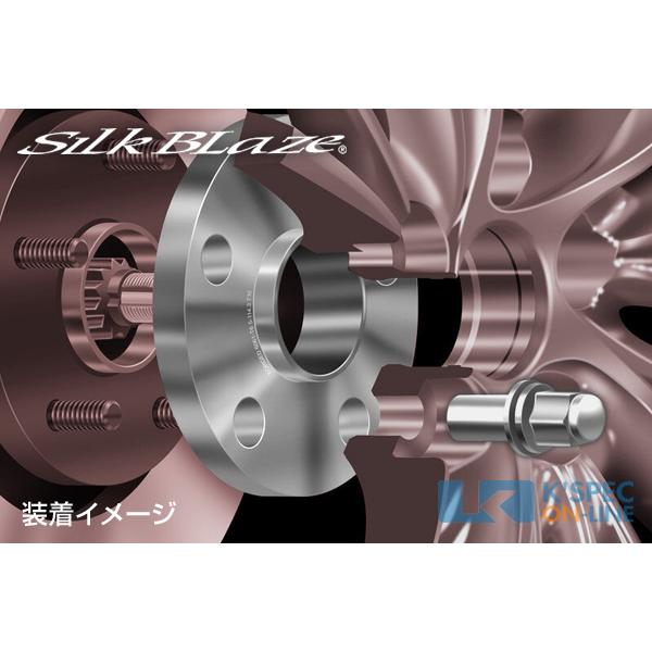 SilkBlaze トヨタ純正アルミホイール専用ワイドトレッドスペーサー 