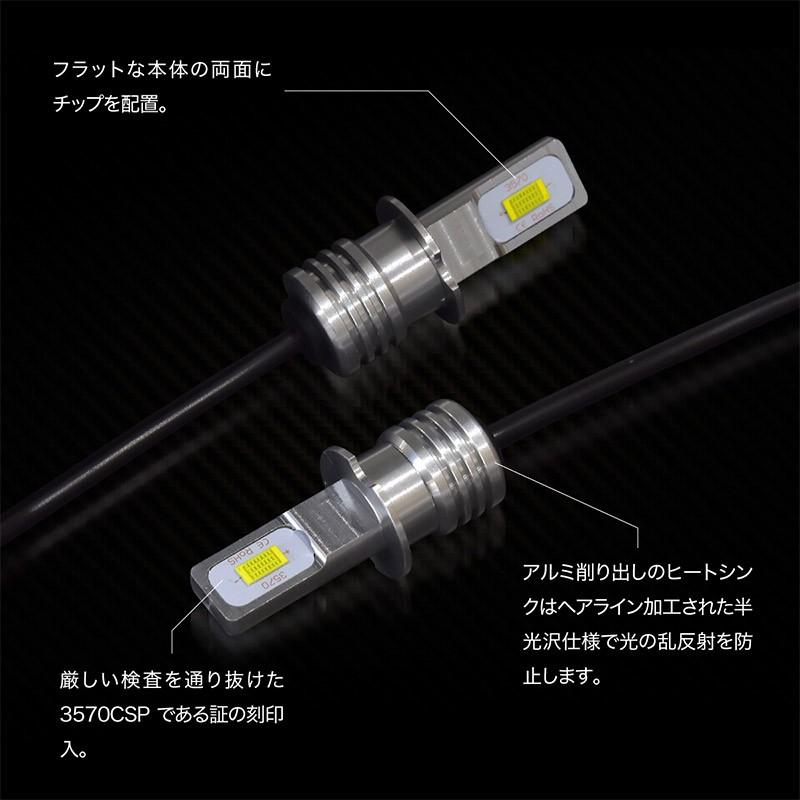 H3 H3a H3c H3d LED フォグ 12V 24V フォグランプ バルブ 2個 700lm 3570CSP72W キャンセラー内蔵 ホワイト イエロー 6000k 3000K 爆光｜ksplanning｜13