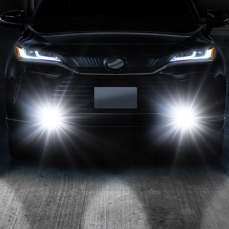 50プリウス　加工フォグ　爆光対応 プリウス 50系 後期 フォグランプ LED L1B 3色切替 爆光 黄色