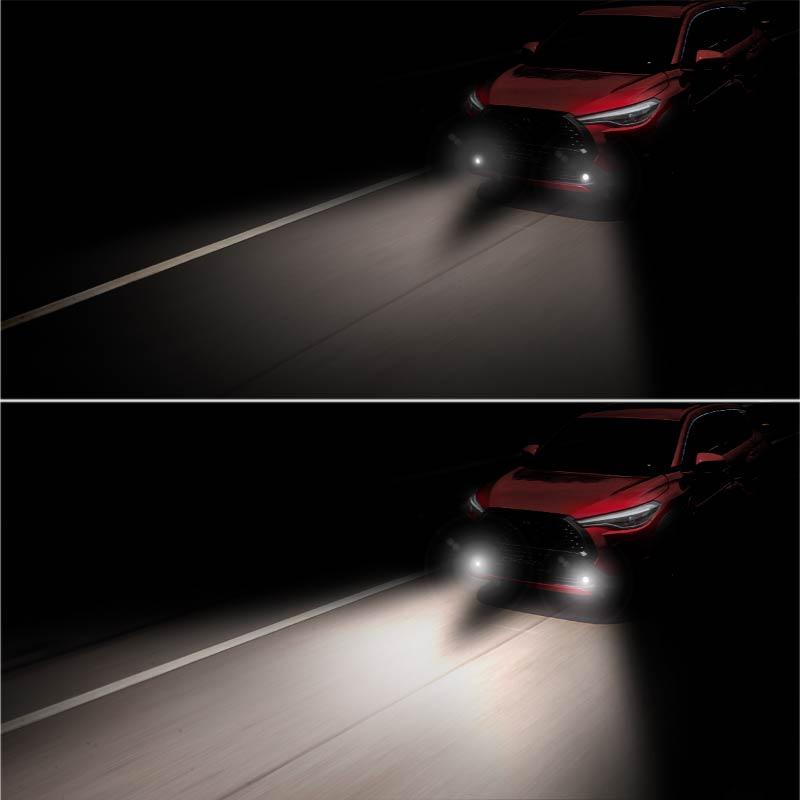 マツダ RX-8 RX8 後期 led フォグランプ バルブ HB4 爆光 白 黄色 黄緑