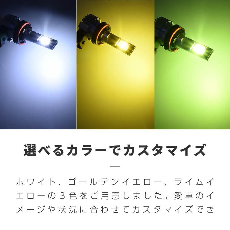 スバル インプレッサスポーツ GT led フォグランプ バルブ h8 h9 h11 爆光 白 黄色 ホワイト イエロー｜ksplanning｜05