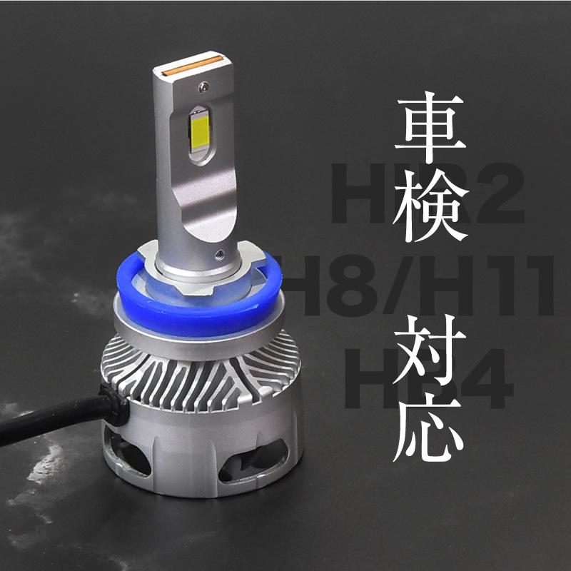 H8 H11 HB4 HIR2 LED バルブ ヘッドライト 車検対応 爆光 12000LM 2個