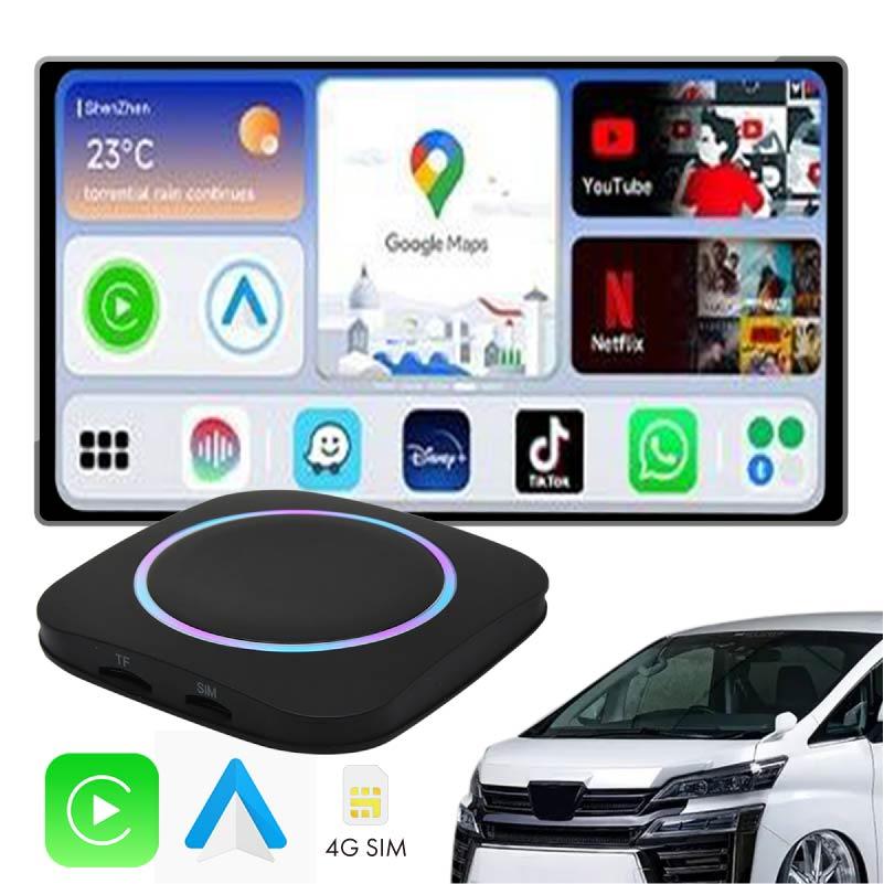 アルファード30後期Carplayワイヤレス アルファード 30系 後期 carplay 動画 youtube ワイヤレス sim Android