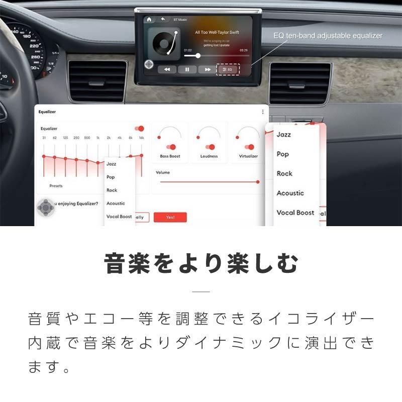 アルファード 30系 後期 carplay 動画 youtube ワイヤレス sim Android iphone AndroidAuto apple 対応｜ksplanning｜14