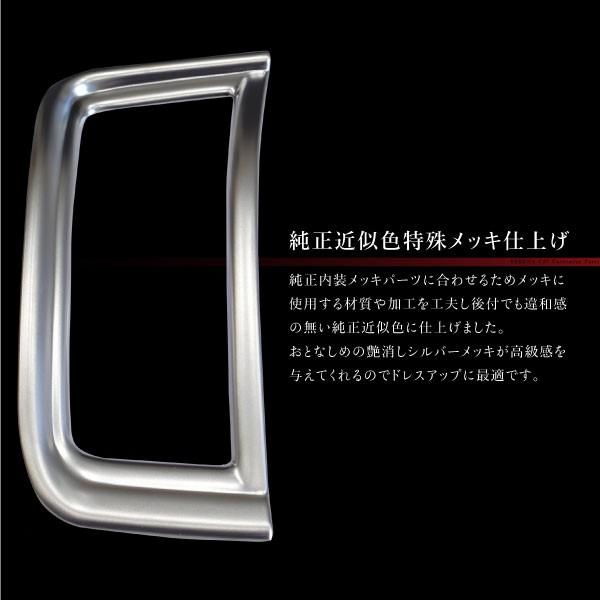 セレナ C27 パーツ 純正近似色 メッキ センターエアコンダクト ベゼル