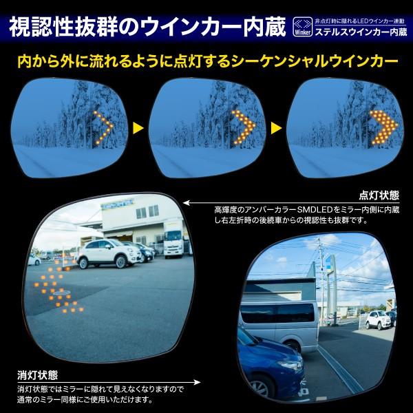 トヨタ ハイラックスサーフ 215系 210系 サイドミラー ブルーミラー 