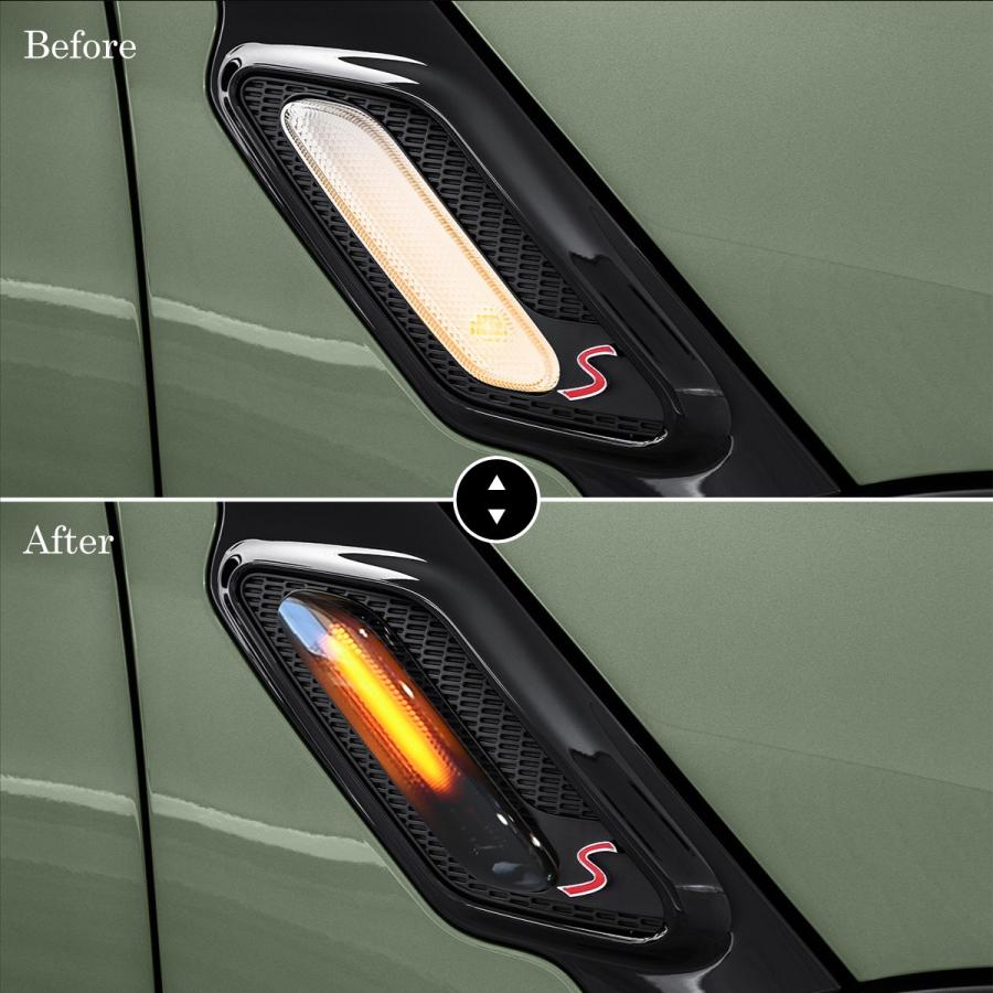 Mini ミニ R60 クロスオーバー R61 ベースマン シーケンシャルウインカー シーケンシャル 流れる Led ウインカー サイドマーカー インポート直販ks問屋 通販 Yahoo ショッピング
