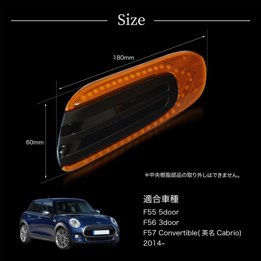 MINI ミニ F55 F56 F57 シーケンシャルウインカー