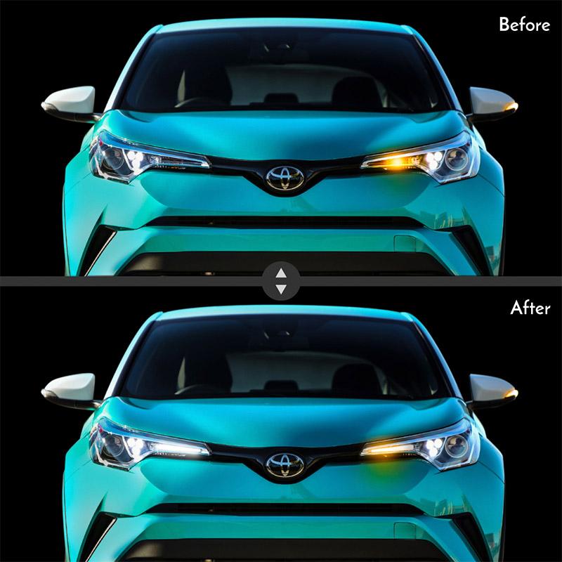 masayaページ シーケンシャル＋ウインカーポジション ブルー 楽天市場】ブルーポジション機能付き LED シーケンシャル サイド