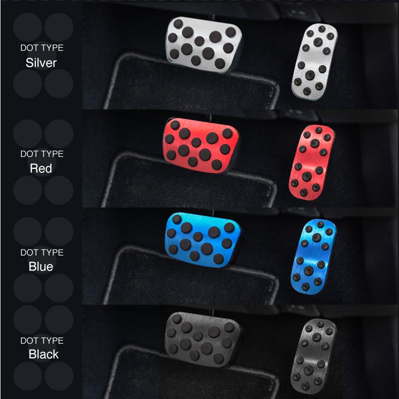 プリウス PHV 50系 アルミペダルカバー アクセル ブレーキ 専用パーツ