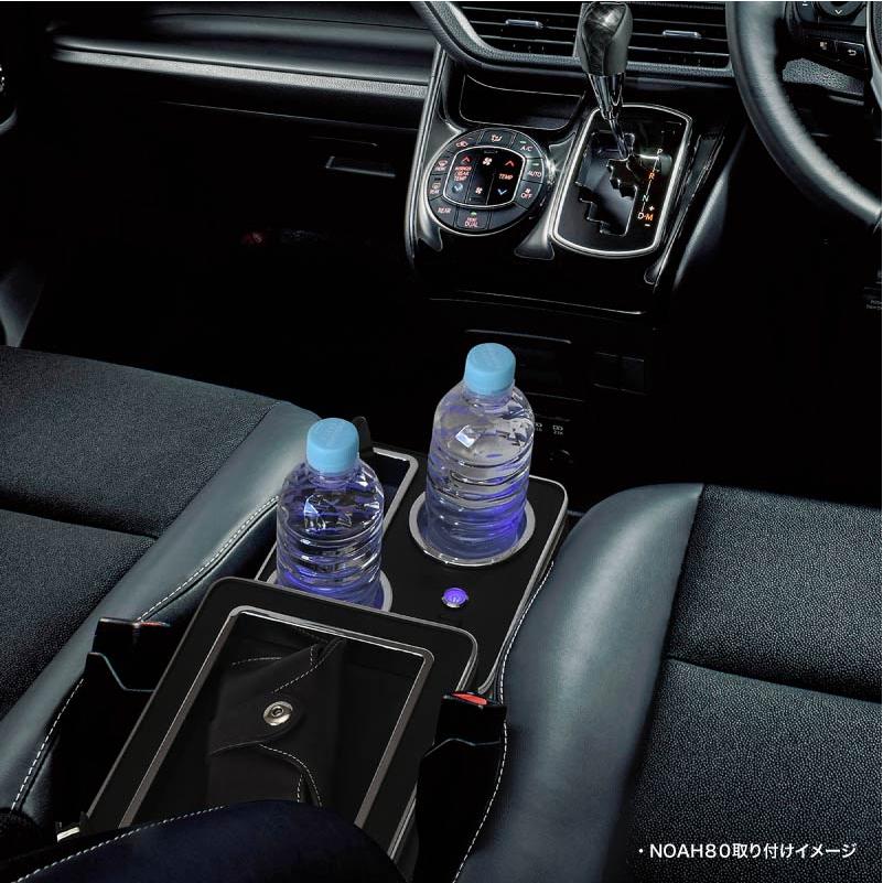 エスティマ 50系 コンソールボックス ウォークスルー USB シガー