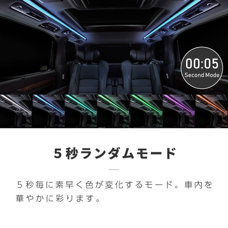 アルファード 30系 前期 後期 ルーフカラーイルミネーション