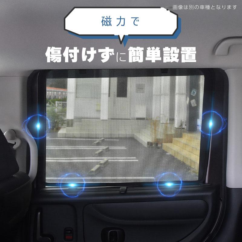 MINI 互換品 ミニクーパー F55 サンシェード 車 サイド リア 窓 遮光