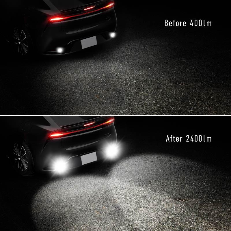 プリウス 60系 バックランプ LED lw5b タイプB 爆光 明るい ホワイト