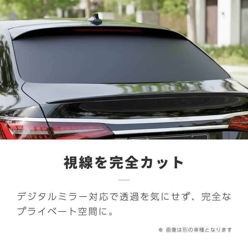 ランドクルーザー 300系 サンシェード 車 後部座席 リアガラス