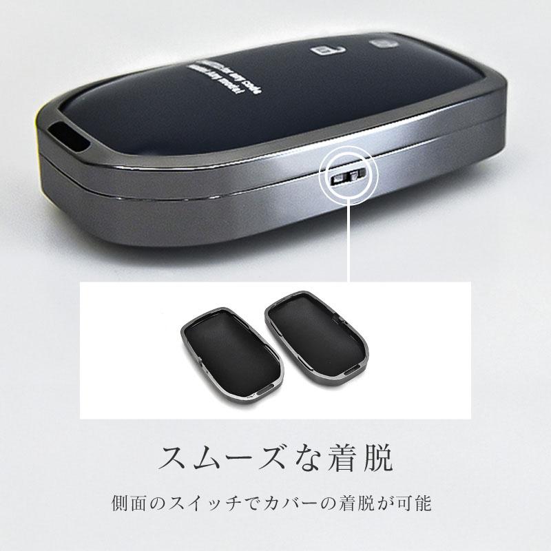 スマートキーケース 革 本革 カラビナ付き キーケース 車 鍵 メンズ