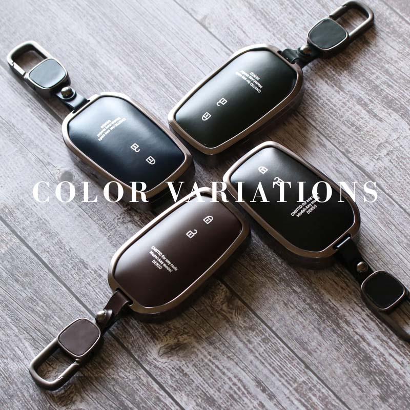 アルファード 40系 スマートキーケース 革 本革 カラビナ付き コード