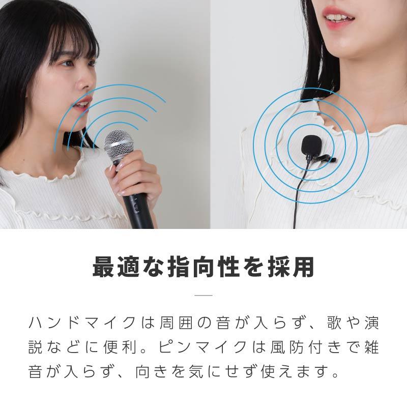本日限定価格 ワイヤレスマイクセット　ハンドヘルド 楽天市場】ワイヤレスマイクセットの通販