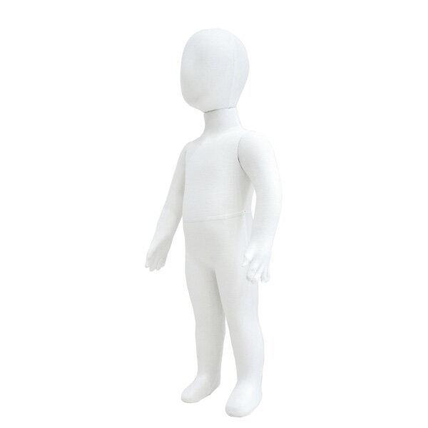 マネキン 全身 子供 キッズ 80cm 布張り ウレタン製 ポージング 上半身