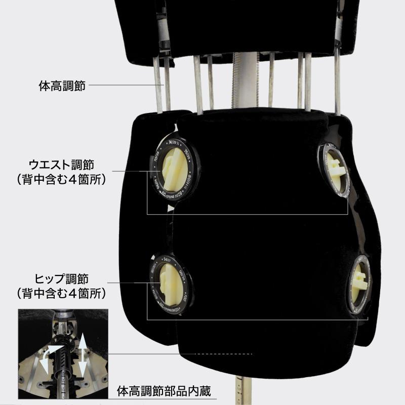 トルソー 9号 11号 13号 15号 17号 21号 サイズ調整式 洋裁 訳あり