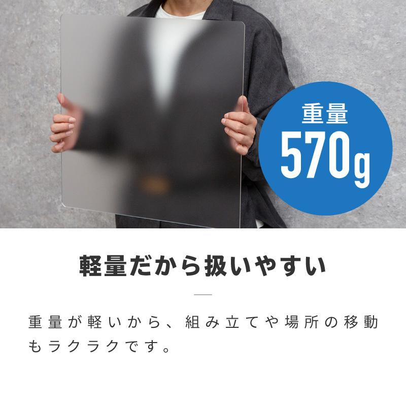 アクリルパーテーション 卓上 スタンド 5枚 400 アクリル板