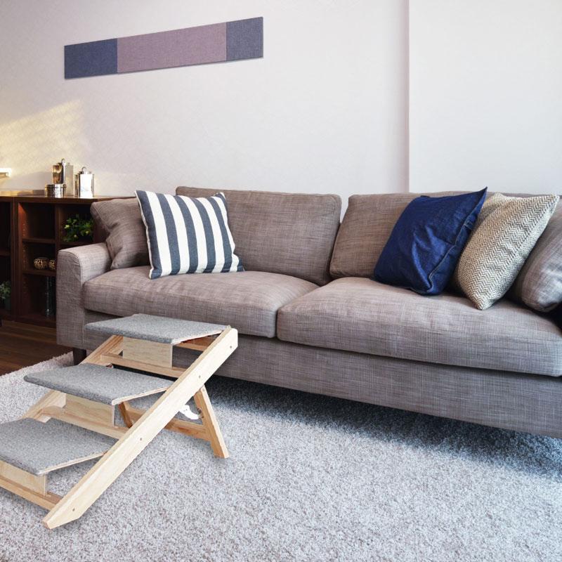 SOLVIT ペットスロープ　スライド式ステップ Amazon | オーエフティー ペットステップ スライド スロープ