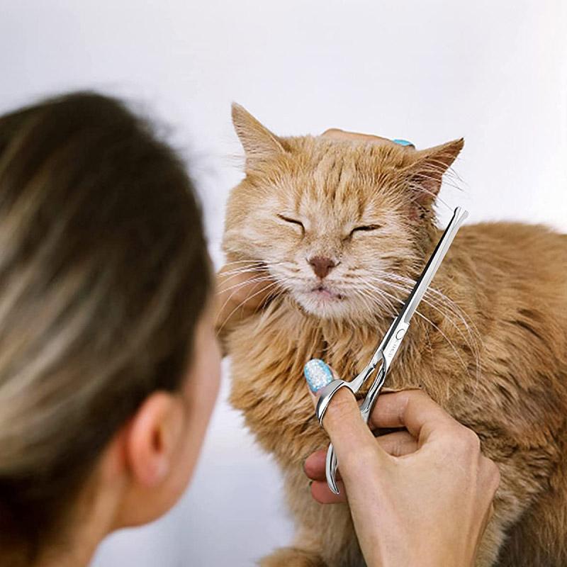 トリミング シザー ハサミ カーブ 犬 猫 トリミングセット 7点