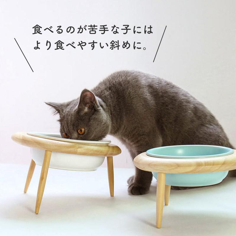 セラミックペット猫ボウル漫画小さなボウル猫セラミックドッグフードボウル 猫 フードボウル 斜め 陶器 セラミック 餌皿 ボウル えさ 皿 猫