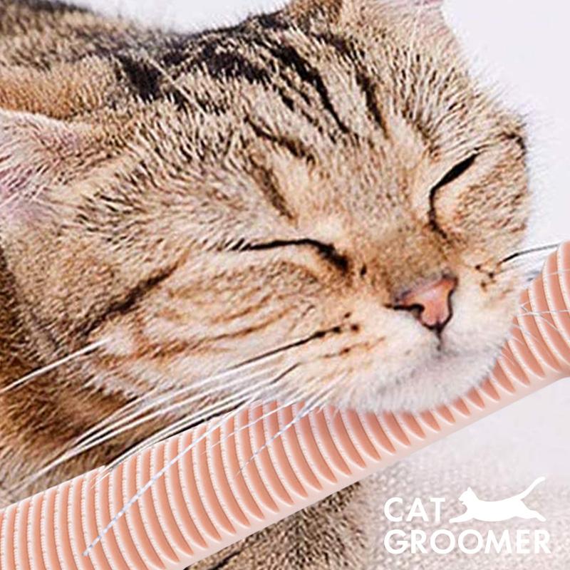 グルーミングブラシ 猫 ねこ 猫の舌 長毛 短毛 キャットグルーマー 毛