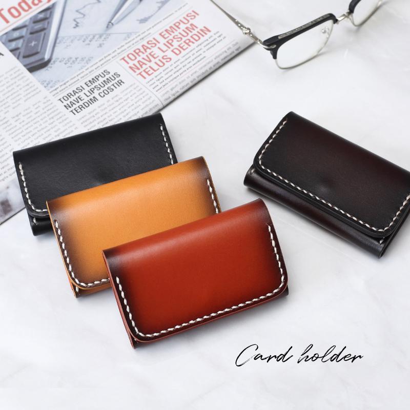 名刺入れ メンズ レディース 本革 ヌメ革 大容量 50枚 ホック式 おしゃれ カードケース 名刺ケース 牛革 レザー 男性用 女性用 ビジネス 380 380 インポート直販ks問屋 通販 Yahoo ショッピング