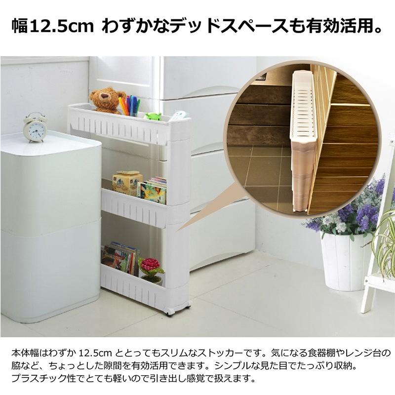 キッチンストッカー スリム 2段 キッチン 隙間収納 キャスター付き キッチンワゴン 収納ラック すき間収納 83337 インポート直販ks問屋 通販 Paypayモール