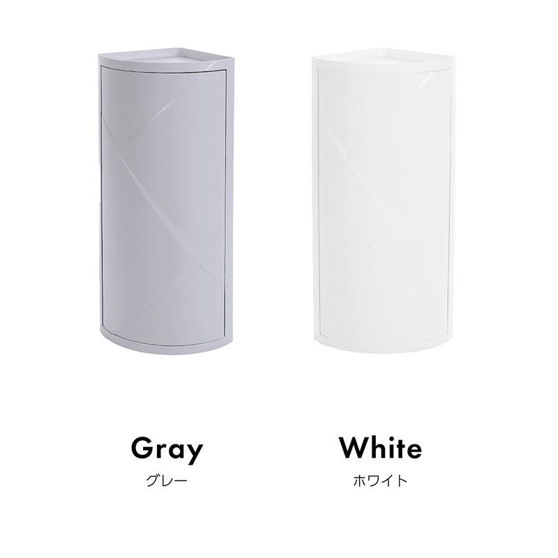 コーナーラック お風呂場 収納 ラック キッチンラック 3段 回転 ふた