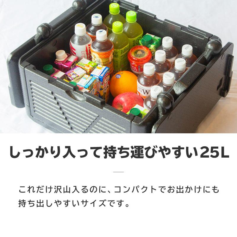 新品　保温保冷キャリーボックス　クーラーボックス　保冷ボックス　24L収納 クーラーボックス 25L クールエース 25S （ 保冷 クーラーBOX 保冷