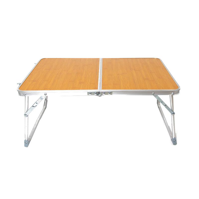 アウトドア テーブル 折り畳み バンブー 60cm 40cm 折りたたみ 軽い