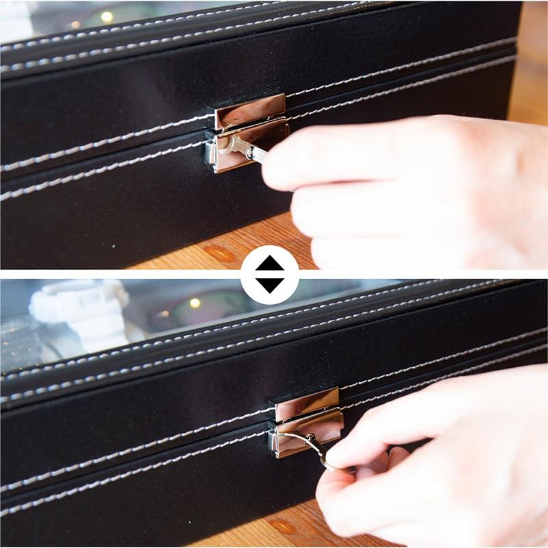 メガネケース ウォッチケース 時計 収納ケース めがね 眼鏡 サングラス