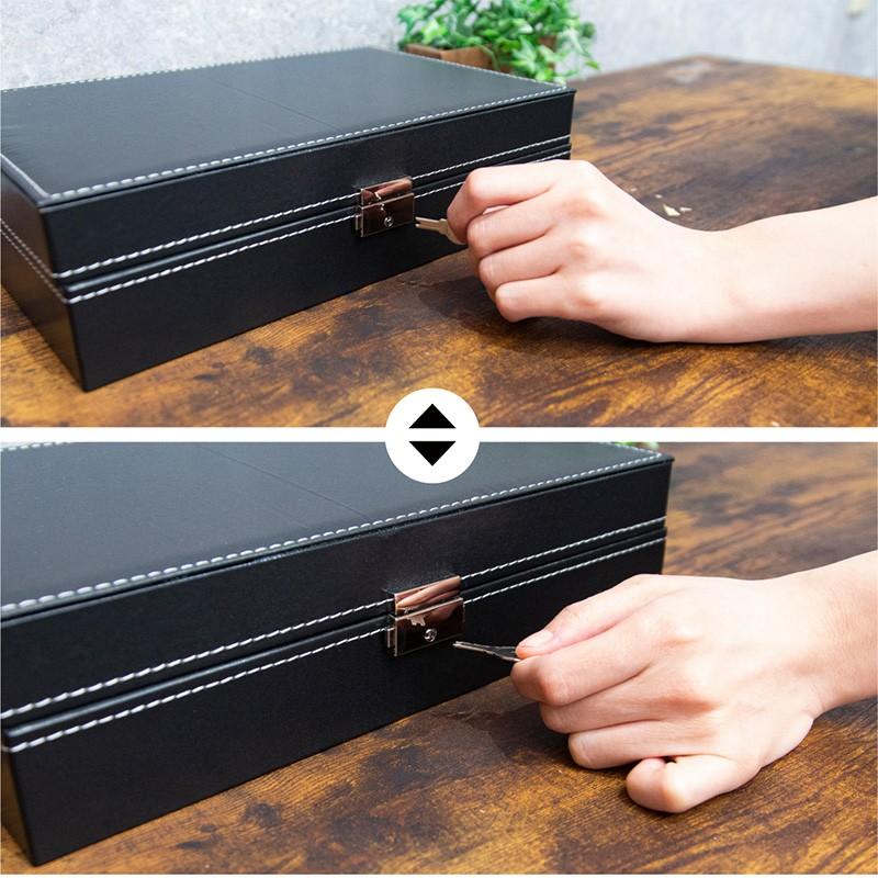 ジュエリーケース アクセサリーケース 大容量 収納 卓上 ミラー付き