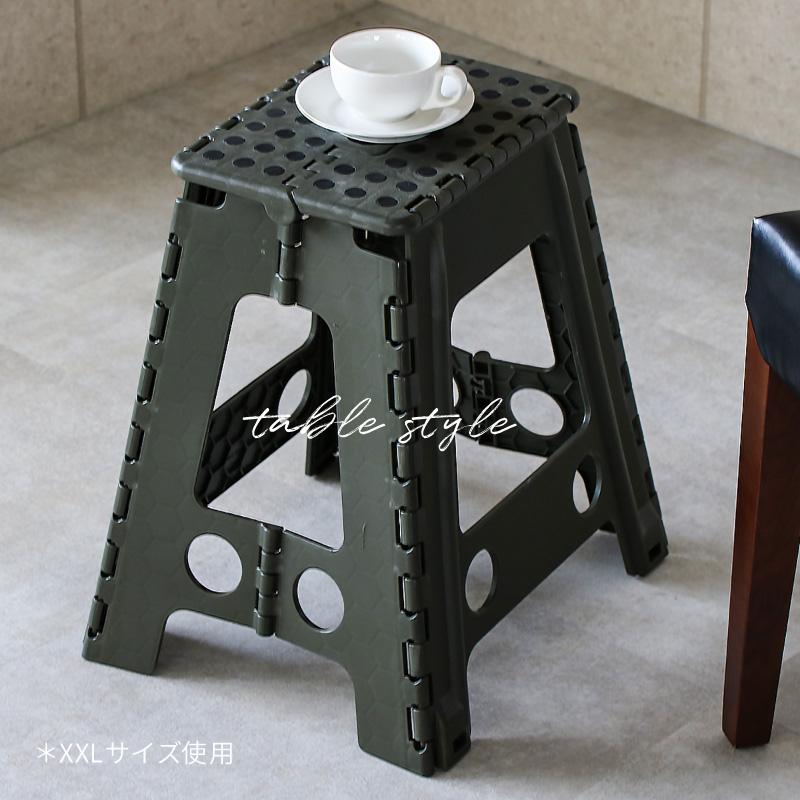 踏み台 折りたたみ おしゃれ スツール ステップ台 椅子 耐荷重150kg XL 軽量 折り畳み 屋内 屋外 大人 子ども 子供 アウトドア 脚立 | ブランド登録なし | 13