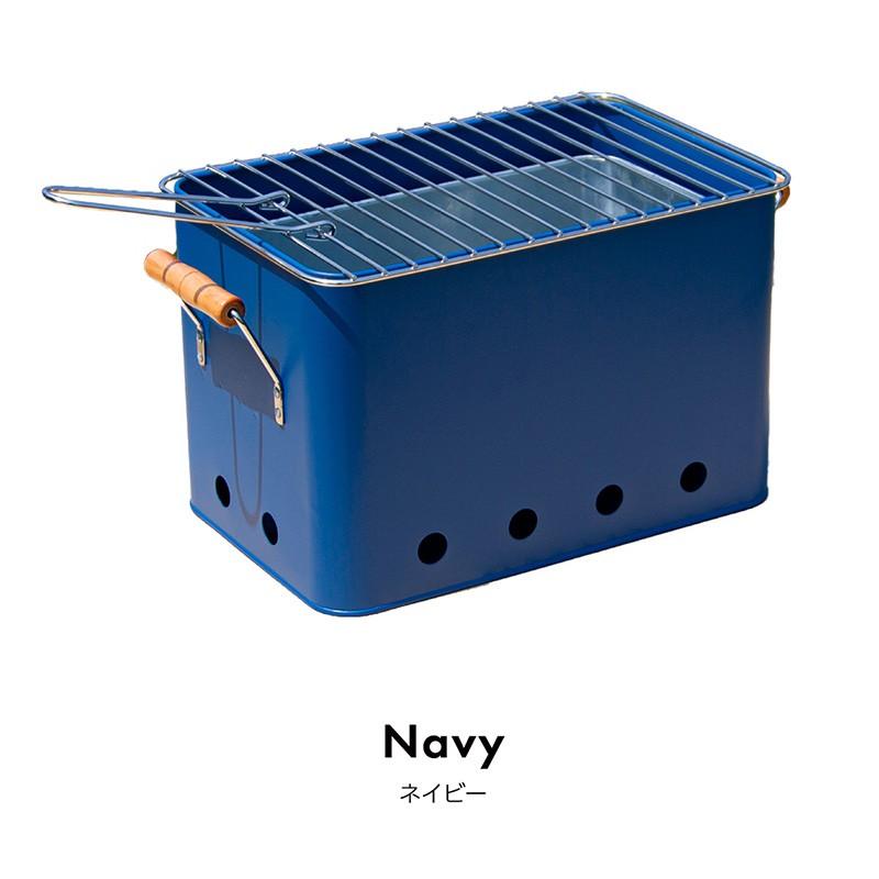 大型青色バーベキューコンロ バーベキューコンロ 卓上 小型 ミニ コンパクト BBQコンロ 炭 木炭 網