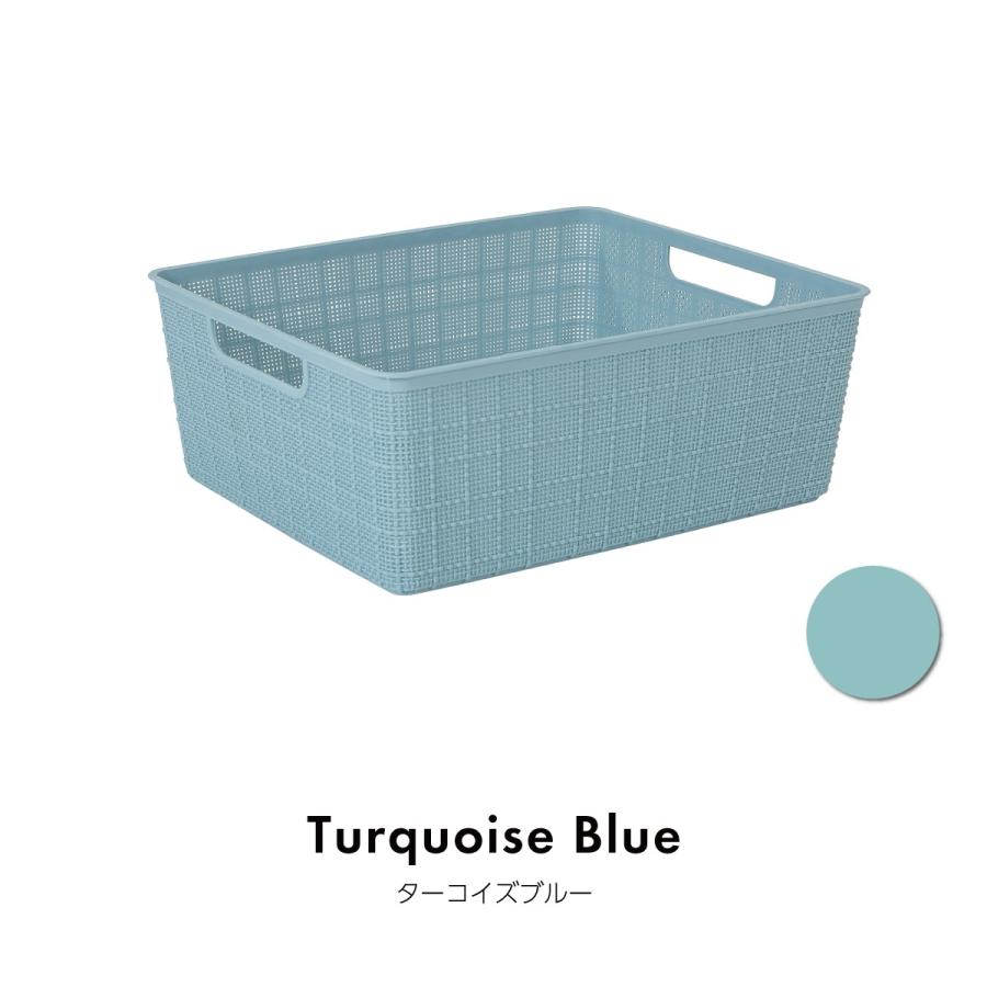 特大サイズ　かご バスケット A4サイズ収納可 40×30×高さ17．5cm ブラック