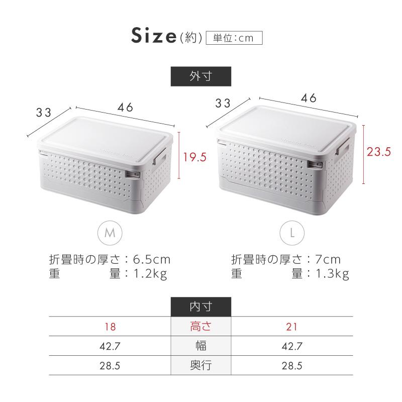 新品未使用　収納ボックス 折りたたみ式 大容量 コンテナボックス 蓋付き キャスター付き おしゃれ プラスチックケース クローゼット 押入れ 衣類 おもちゃ 布団 書類 漫画収納 アウトドア キャンプ用(Mサイズ3個：47*33.5*28cm,44L) 楽天市場】【レビュー特典あり】XiaZ 収納ボックス 折りたたみ 衣装