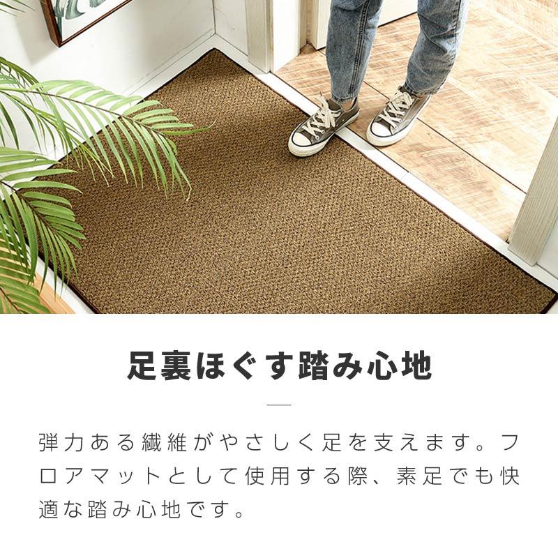 玄関マット 屋外 室内 泥落とし ココヤシ調 吸水速乾 業務用 家庭用