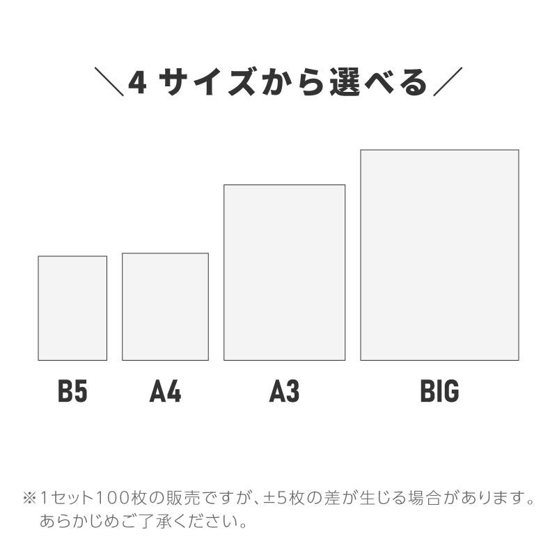 宅配ビニール袋 宅配袋 ビニール B5 A4 A3 特大 大 中 小 透けない