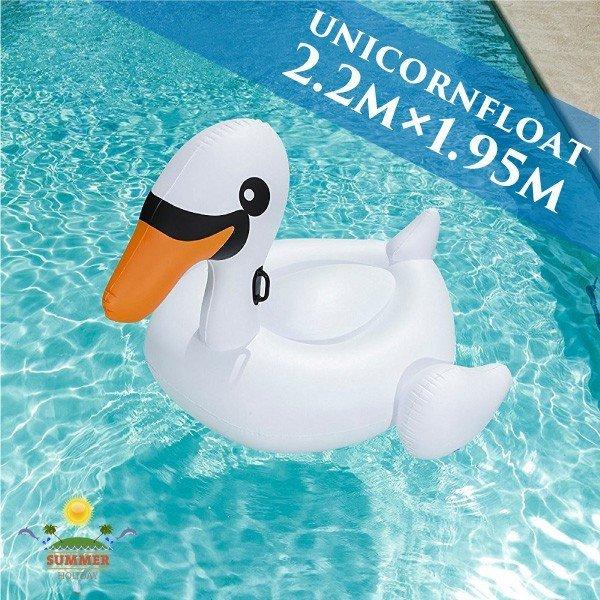 浮き輪 フロート スワン 白鳥 大きな浮き輪 2.01m×1.6m 海水浴 海