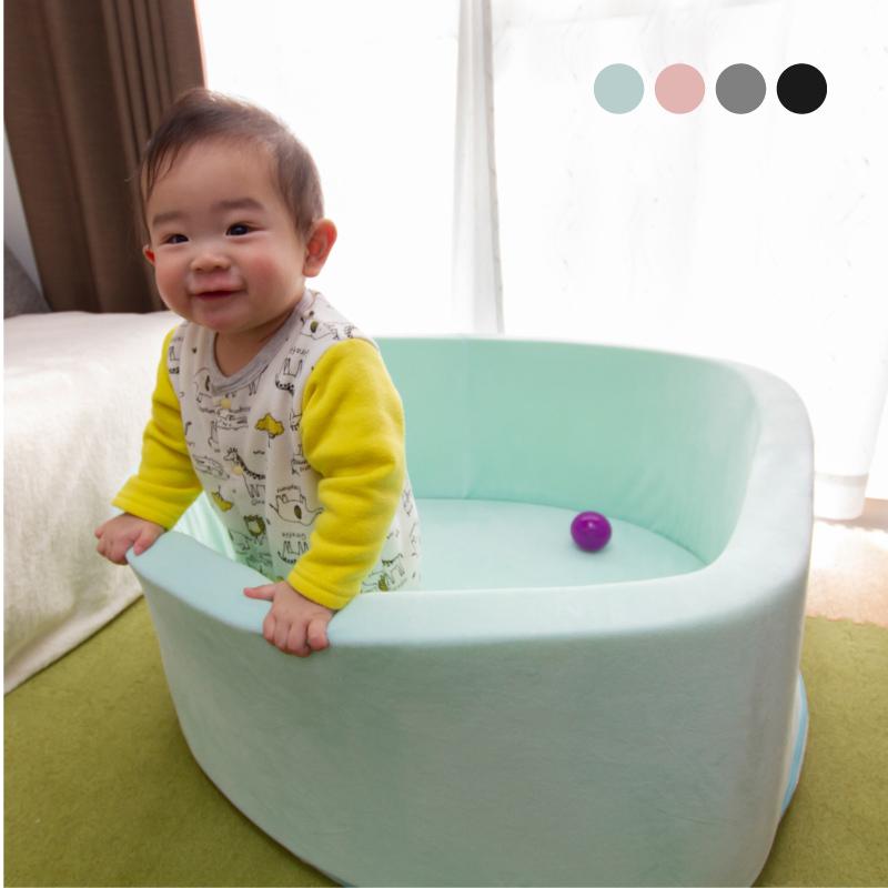 ベビーサークル マット 90cm 33cm 自立 ふわふわ おしゃれ 北欧